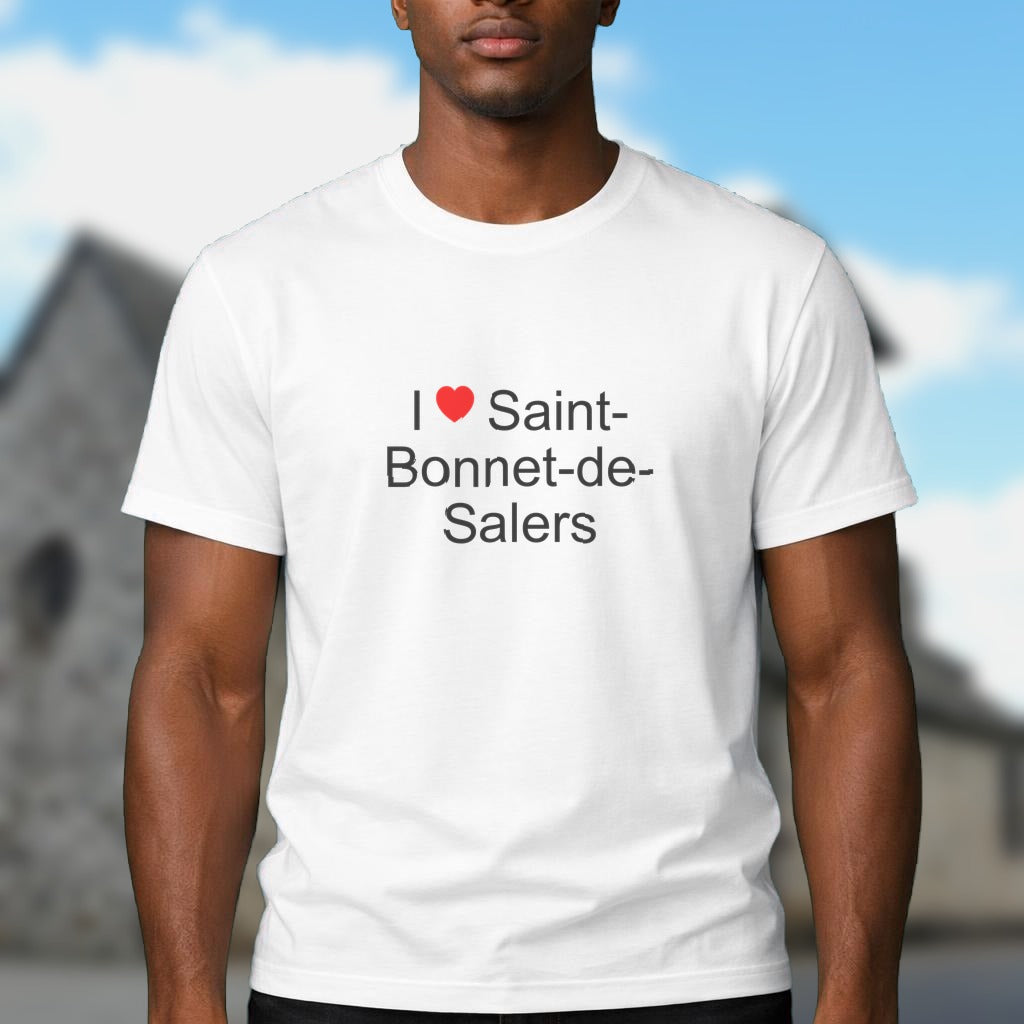 T-shirt I love saint-bonnet-de-salers