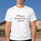 T-shirt I love saint-bonnet-des-quarts