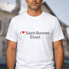 T-shirt I love saint-bonnet-elvert