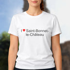T-shirt I love saint-bonnet-le-château
