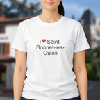 T-shirt I love saint-bonnet-les-oules
