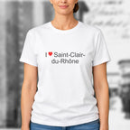 T-shirt I love saint-clair-du-rhône