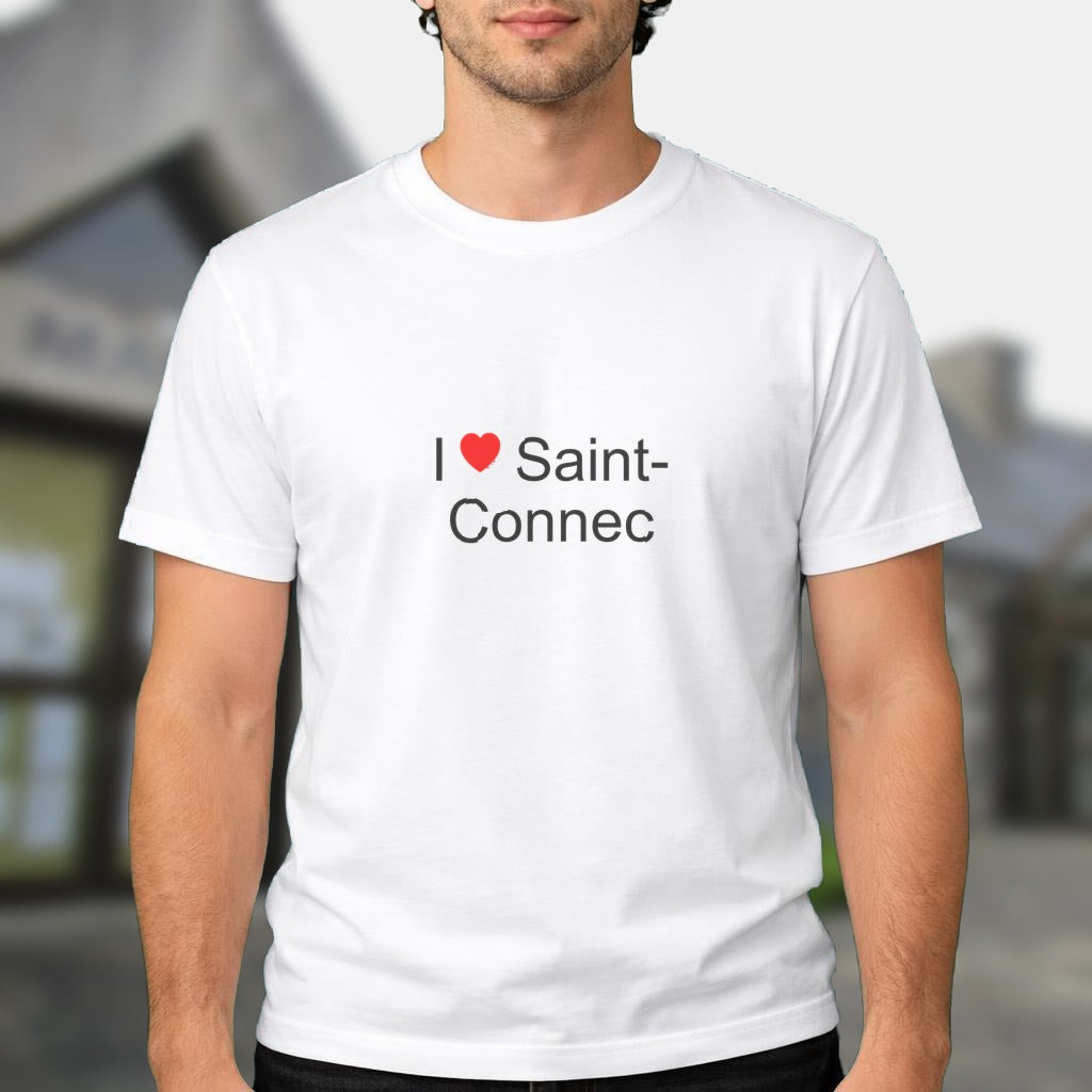 T-shirt I love saint-connec