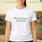 T-shirt I love saint-denis-sur-coise