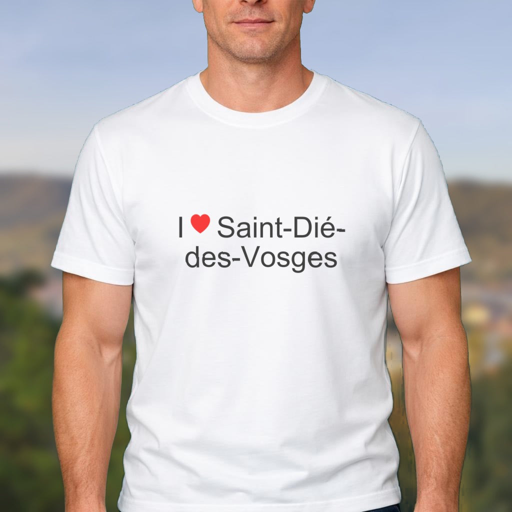 T-shirt I love saint-dié-des-vosges