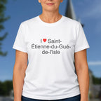 T-shirt I love saint-étienne-du-gué-de-l'isle