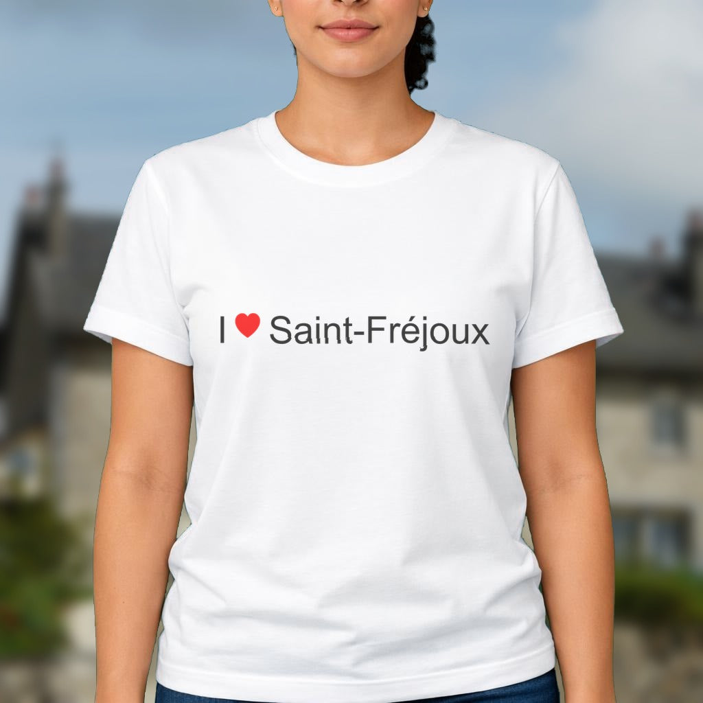 T-shirt I love saint-fréjoux