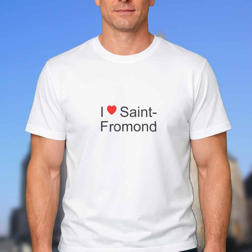 T-shirt I love saint-fromond