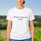 T-shirt I love saint-genest-lerpt
