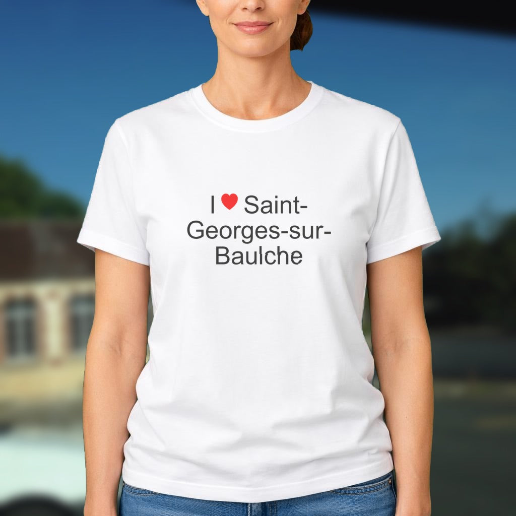 T-shirt I love saint-georges-sur-baulche