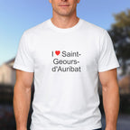 T-shirt I love saint-geours-d'auribat