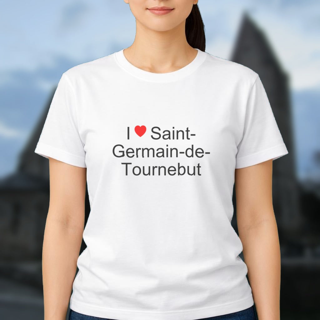 T-shirt I love saint-germain-de-tournebut