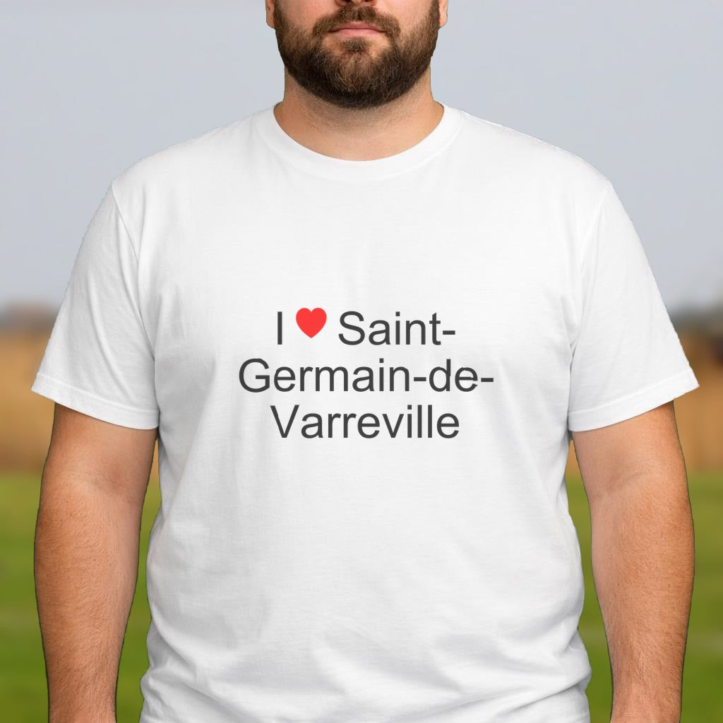 T-shirt I love saint-germain-de-varreville