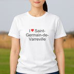T-shirt I love saint-germain-de-varreville