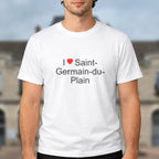 T-shirt I love saint-germain-du-plain