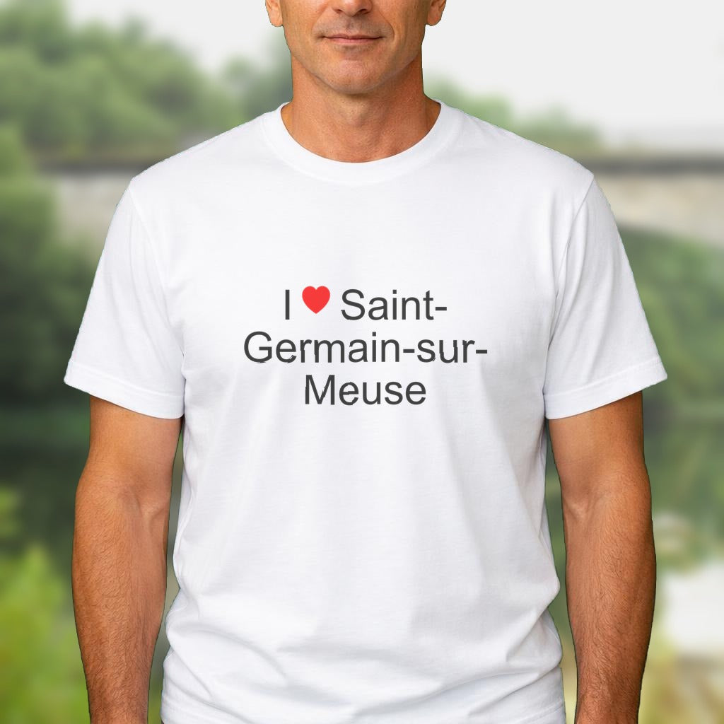 T-shirt I love saint-germain-sur-meuse