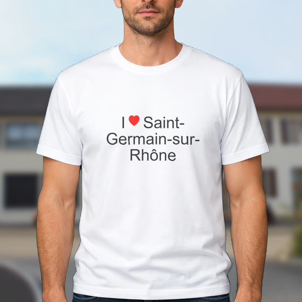 T-shirt I love saint-germain-sur-rhône