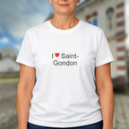T-shirt I love saint-gondon