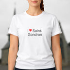 T-shirt I love saint-gondran