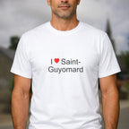 T-shirt I love saint-guyomard