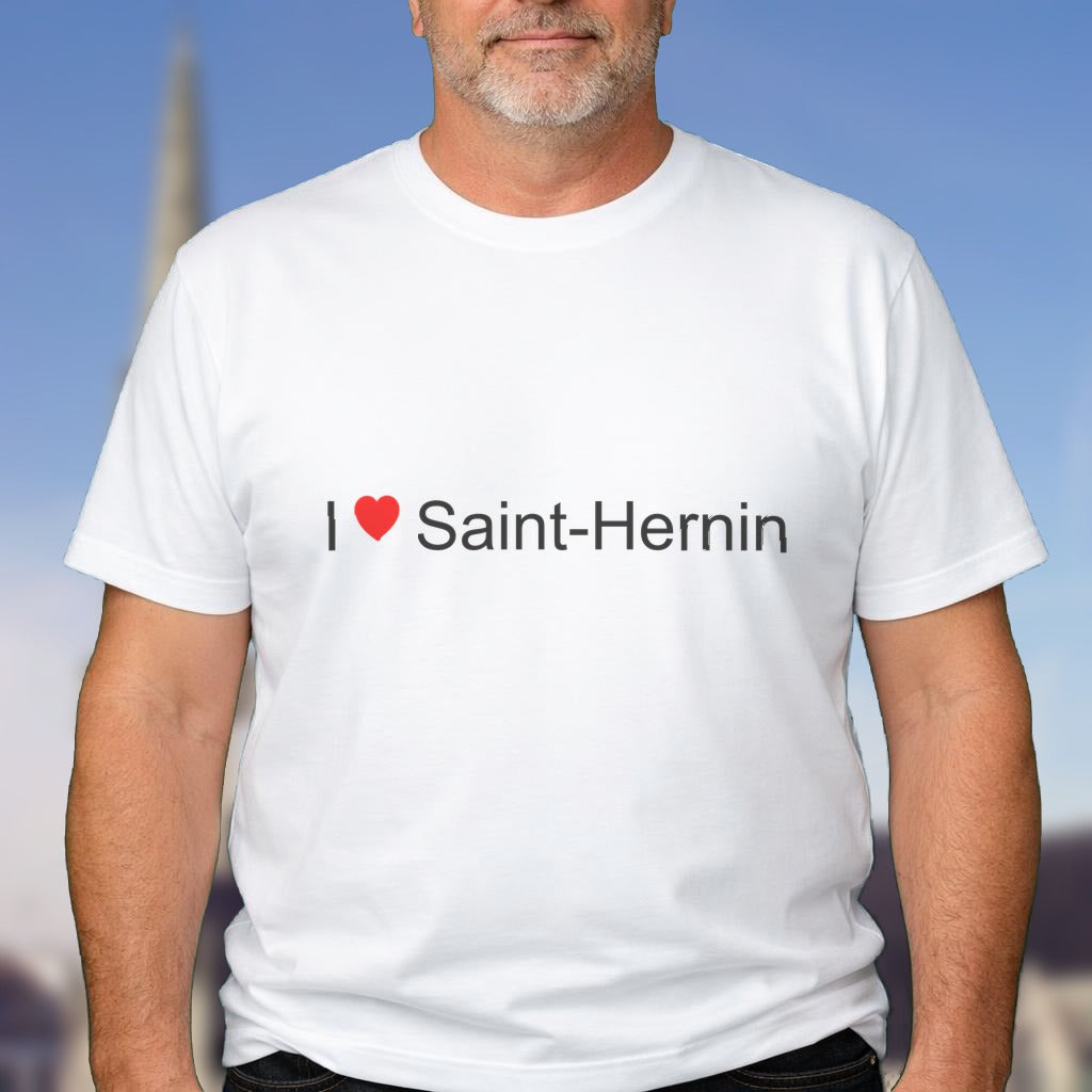 T-shirt I love saint-hernin
