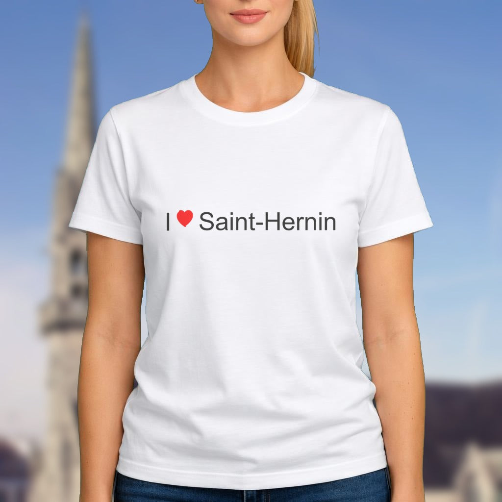 T-shirt I love saint-hernin