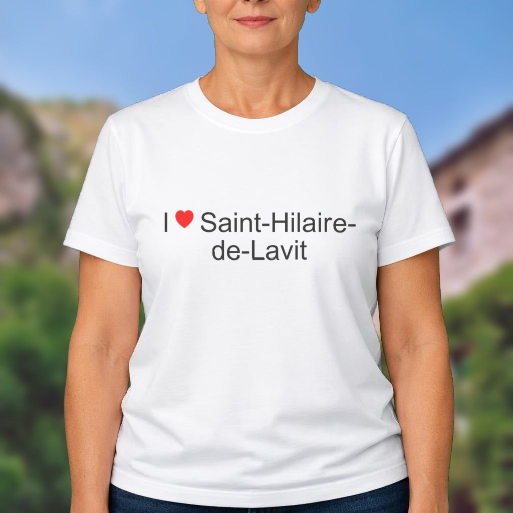 T-shirt I love saint-hilaire-de-lavit