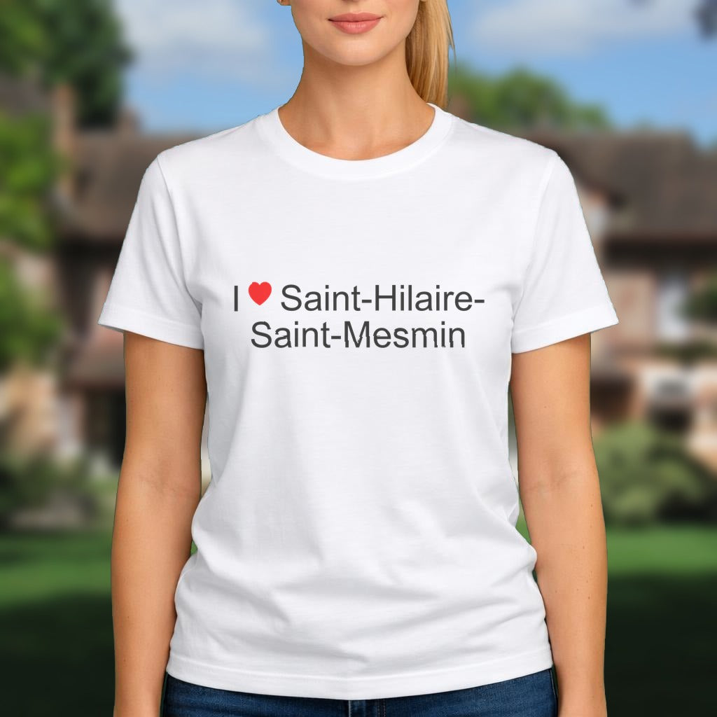 T-shirt I love saint-hilaire-saint-mesmin
