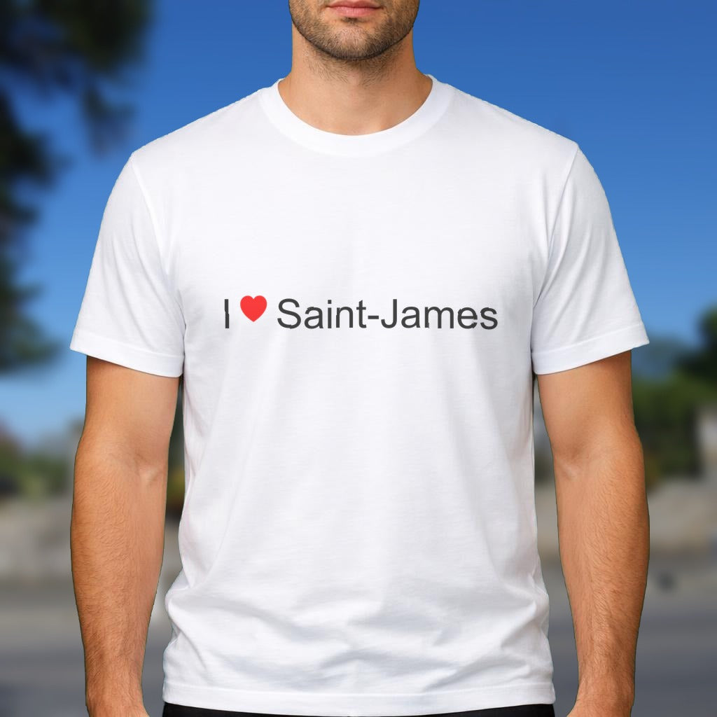 T-shirt I love saint-james
