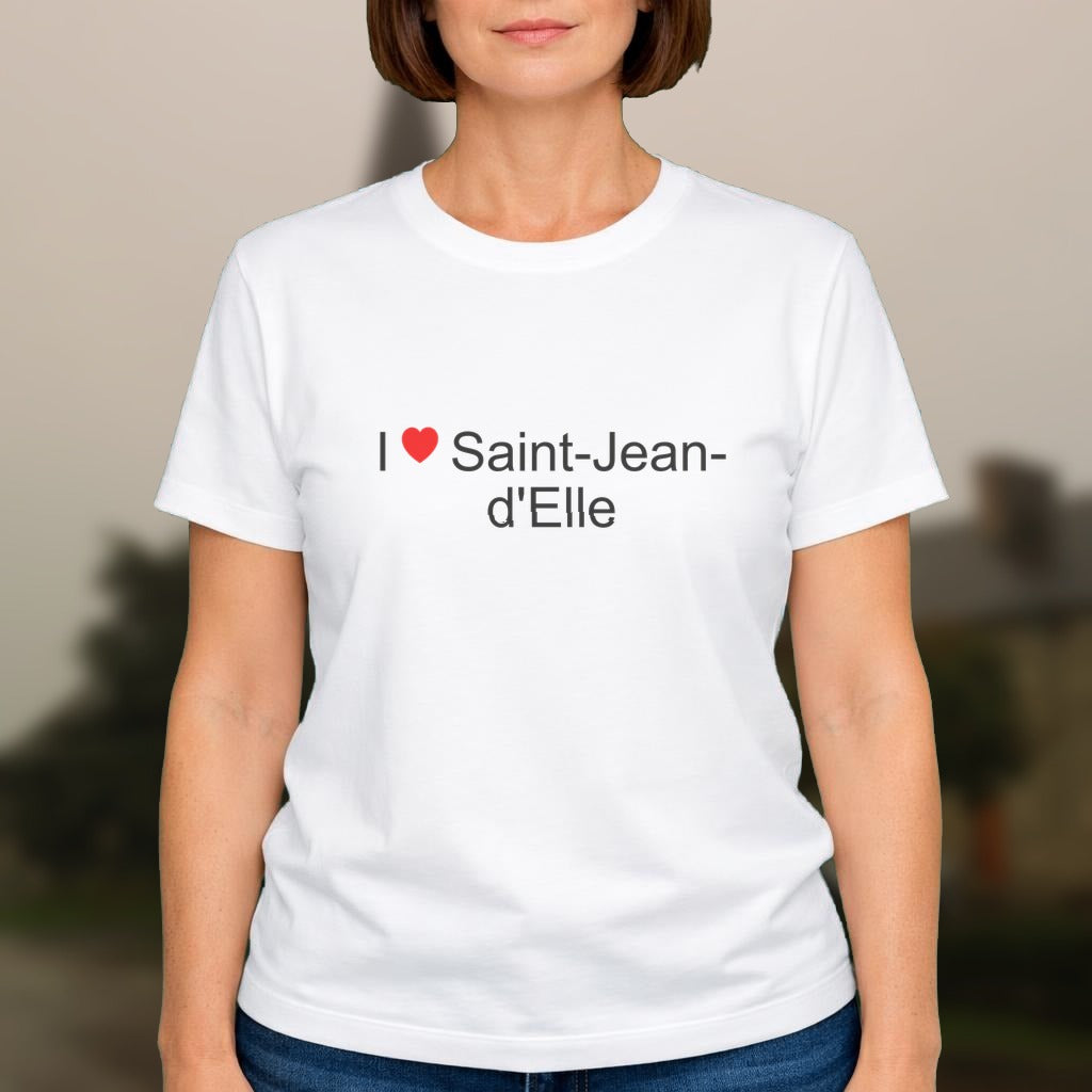 T-shirt I love saint-jean-d'elle