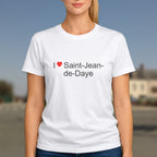 T-shirt I love saint-jean-de-daye