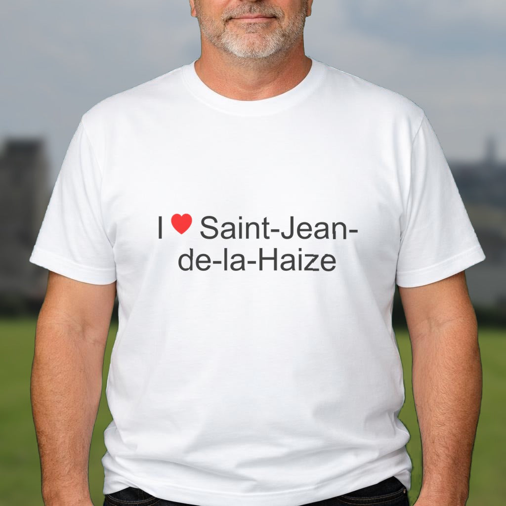 T-shirt I love saint-jean-de-la-haize