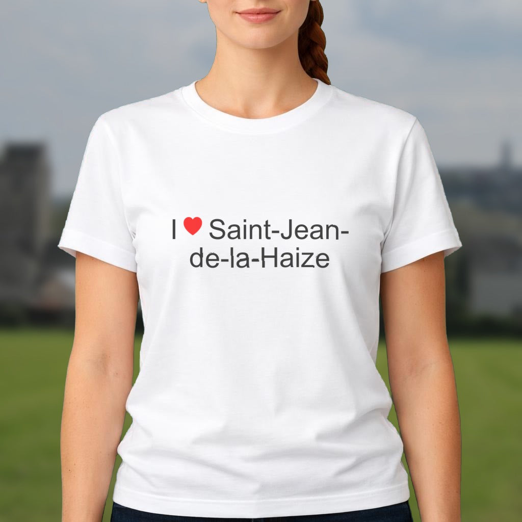 T-shirt I love saint-jean-de-la-haize