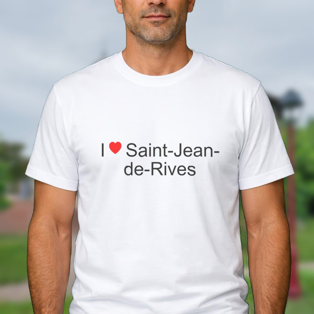 T-shirt I love saint-jean-de-rives