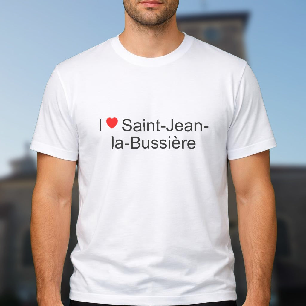 T-shirt I love saint-jean-la-bussière