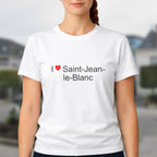 T-shirt I love saint-jean-le-blanc