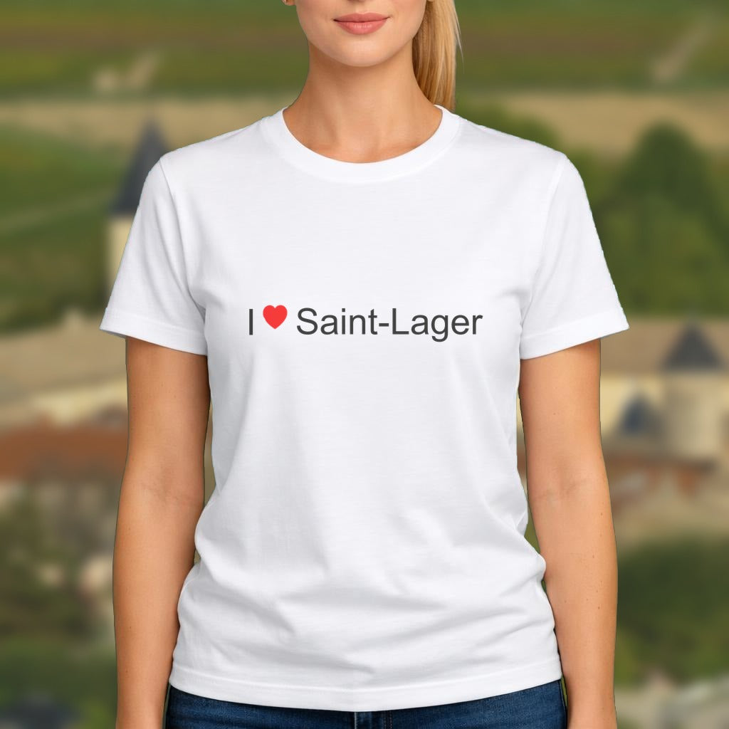 T-shirt I love saint-lager