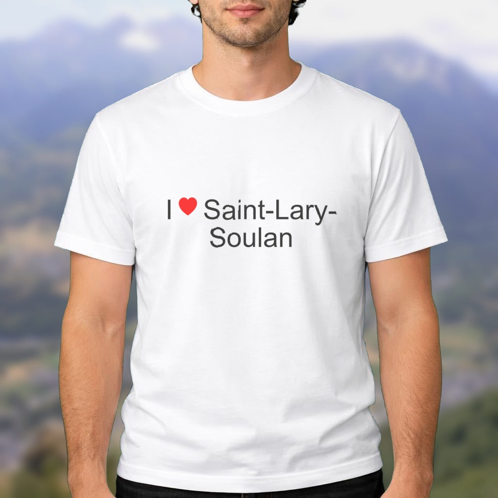 T-shirt I love saint-lary-soulan