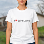 T-shirt I love saint-loube