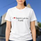 T-shirt I love saint-lyé-la-forêt