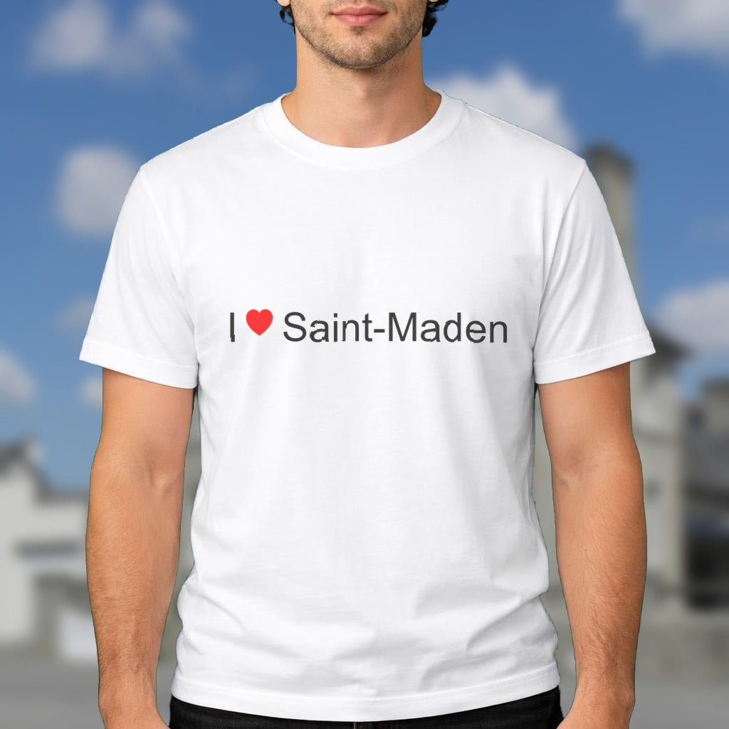 T-shirt I love saint-maden