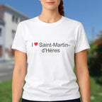 T-shirt I love saint-martin-d'hères