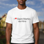 T-shirt I love saint-martin-de-hinx