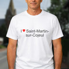 T-shirt I love saint-martin-sur-cojeul