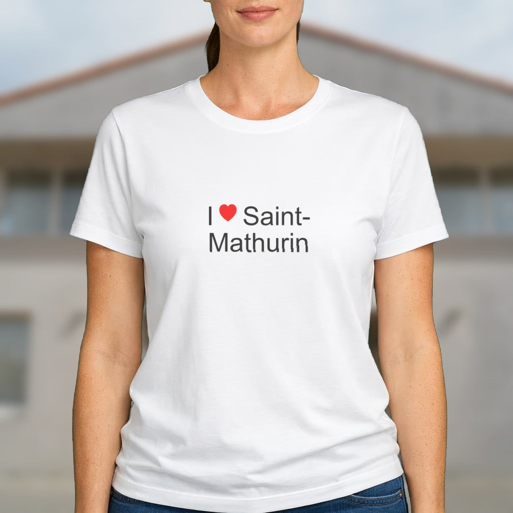 T-shirt I love saint-mathurin
