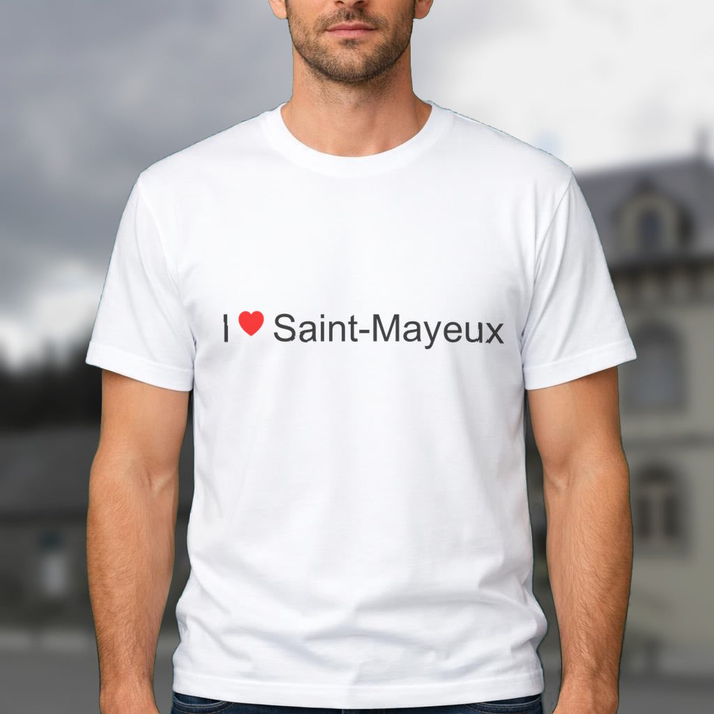T-shirt I love saint-mayeux