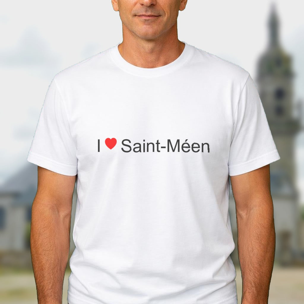 T-shirt I love saint-méen