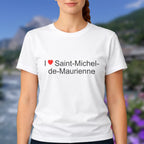 T-shirt I love saint-michel-de-maurienne