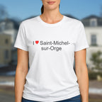 T-shirt I love saint-michel-sur-orge