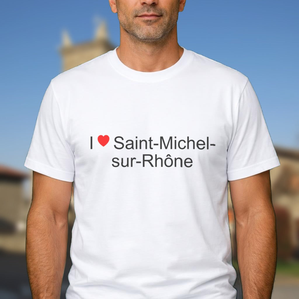T-shirt I love saint-michel-sur-rhône